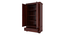 Dyson 2 Door 1 Drawer Warddrobe (Mahogany Finish, 2 Door Configuration) by Urban Ladder - Design 1 Dimension - 893407