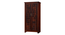 Asher 2 Door Diamond Warddrobe (2 Door Configuration, PROVINCIAL TEAK Finish) by Urban Ladder - Ground View Design 1 - 893432