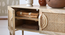 Ziggy Tv Unit (Natural Finish) by Urban Ladder - Design 1 Side View - 893444