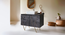 Sine 2 Door Sideboard (Rustc Black Finish) by Urban Ladder - Rear View Design 1 - 893508