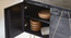 Calico 3 Door Sideboard (Rustc Black Finish) by Urban Ladder - Design 1 Side View - 893523