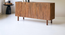 Sarge 4 Door Sideboard (Rustic Teak Finish) by Urban Ladder - Ground View Design 1 - 893544