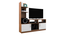 RENO TV UNIT (Frosty White Finish) by Urban Ladder - Front View Design 1 - 893632