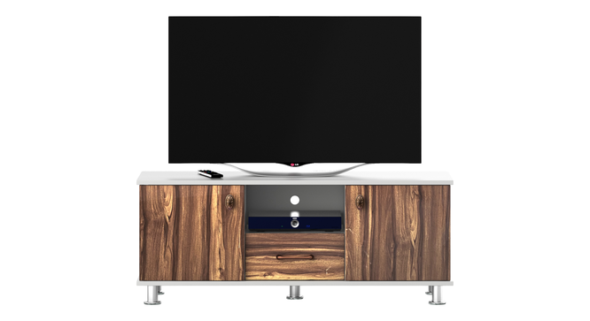 ROXY TV UNIT (Asia Wood Finish) by Urban Ladder - Front View Design 1 - 893634