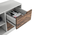 MARK TV UNIT (Dark Oak Finish) by Urban Ladder - Design 1 Side View - 893647