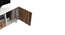 ROXY TV UNIT (Asia Wood Finish) by Urban Ladder - Design 1 Side View - 893648