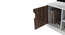 MARK TV UNIT (Dark Oak Finish) by Urban Ladder - Ground View Design 1 - 893654