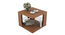 BRIA CENTER TABLE (Exotic Teak Finish) by Urban Ladder - Design 1 Side View - 893775