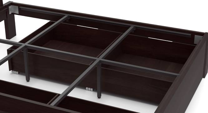 Stockholm Storage Bed (Solid Wood) (Mahogany Finish, King Bed Size, Drawer Storage Type) by Urban Ladder - Design 1 Details - 89508