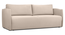 Vantella 3 Seater Fold Out Sofa Cum Bed In T Blue  Colour (Cream) by Urban Ladder - Design 1 Full View - 895642