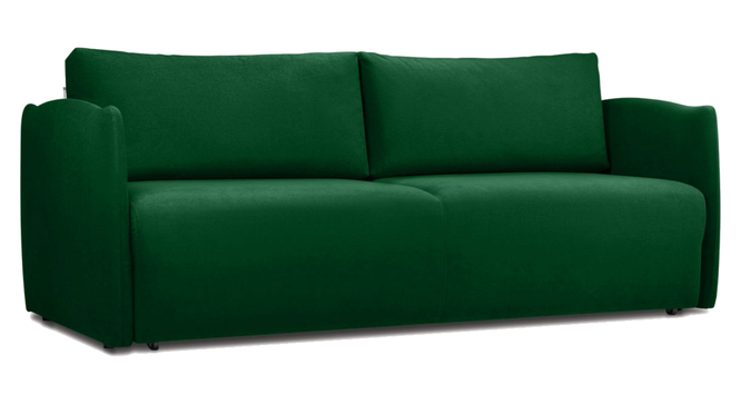 Vantella 3 Seater Fold Out Sofa Cum Bed In T Blue  Colour (Green) by Urban Ladder - Design 1 Full View - 895646