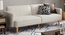 Versatile 3 Seater Sofa Cum Bed in Pink Color (Cream) by Urban Ladder - Front View Design 1 - 895647