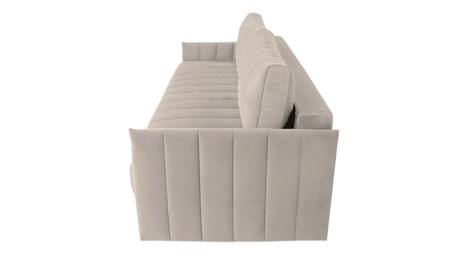 Sarena 3 Seater Fold Out Sofa Cum Bed In Navy Blue Colour (Cream) by Urban Ladder - Design 1 Full View - 895710