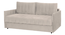 Sarena 3 Seater Fold Out Sofa Cum Bed In Navy Blue Colour (Cream) by Urban Ladder - Design 1 Side View - 895734