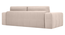 Riyab 3 Seater Fold Out Sofa Cum Bed In Nav Blue  Colour (Pink) by Urban Ladder - Design 1 Side View - 895785