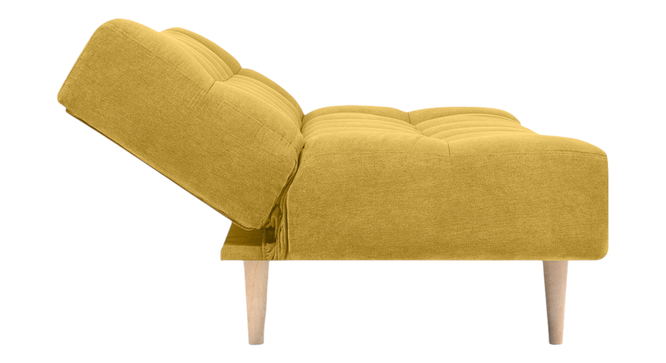 Ofra 3 Seater Sofa Cum Bed in Yellow Color (Yellow) by Urban Ladder - Ground View Design 1 - 895791