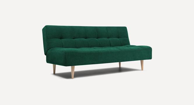 Ofra 3 Seater Sofa Cum Bed (Ocean Blue) by Urban Ladder - Front View Design 1 - 895832