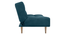 Ofra 3 Seater Sofa Cum Bed in Yellow Color (Blue) by Urban Ladder - Cross View Design 1 - 895837