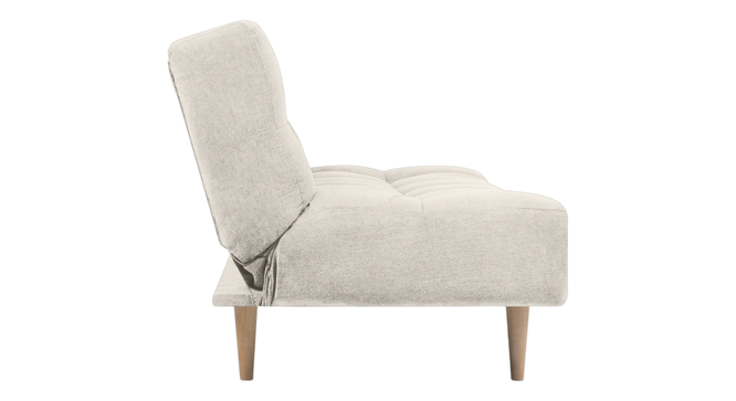 Ofra 3 Seater Sofa Cum Bed in Yellow Color (Cream) by Urban Ladder - Cross View Design 1 - 895838