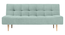Ofra 3 Seater Sofa Cum Bed in Yellow Color (Blue) by Urban Ladder - Design 1 Full View - 895869