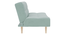 Ofra 3 Seater Sofa Cum Bed in Yellow Color (Blue) by Urban Ladder - Cross View Design 1 - 895883