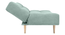 Ofra 3 Seater Sofa Cum Bed in Yellow Color (Blue) by Urban Ladder - Design 1 Side View - 895890
