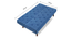 Novel 3 Seater Sofa Cum Bed in Green Color (Blue) by Urban Ladder - Ground View Design 1 - 895900