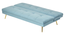 Lebon 3 Seater Sofa Cum Bed in Yellow Color (Blue) by Urban Ladder - Design 1 Full View - 895922