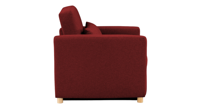 Jernell 1 Seater Sofa Cum Bed in Maroon Color (Maroon) by Urban Ladder - Design 1 Full View - 895978