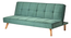Brower 3 Seater Sofa Cum Bed in Maroon Color (Green) by Urban Ladder - Cross View Design 1 - 896089
