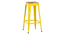 Java Metal Bar Stool Wooden Seat ( Yellow ) (Yellow Finish) by Urban Ladder - Design 1 Full View - 896187