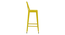 Hevea Metal Bar Chair ( Yellow ) (Yellow Finish) by Urban Ladder - Front View Design 1 - 896191