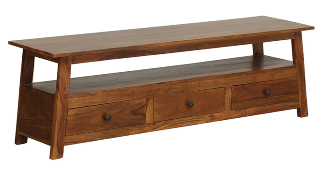 Sawyer  TV  Unit (PROVINCIAL TEAK Finish) by Urban Ladder - Design 1 Side View - 896270