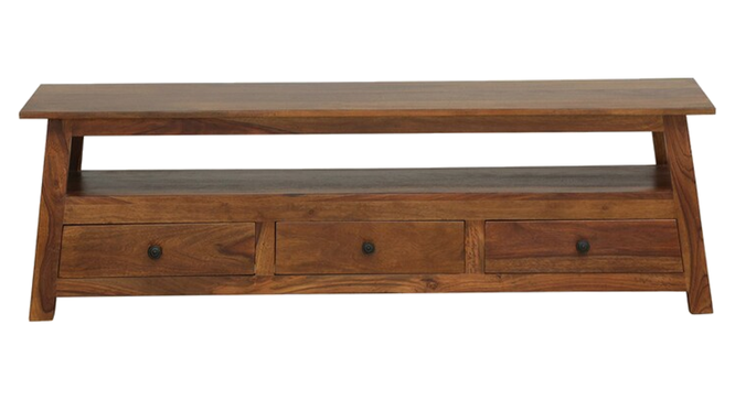 Sawyer  TV  Unit (PROVINCIAL TEAK Finish) by Urban Ladder - Ground View Design 1 - 896272