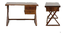 Mej  Study Table (Brown Finish) by Urban Ladder - Design 1 Side View - 896292