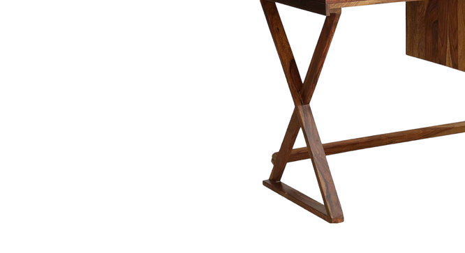 Mej  Study Table (Brown Finish) by Urban Ladder - Ground View Design 1 - 896295