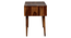 Panck Study Table (Brown Finish) by Urban Ladder - Image 2 Design 1 - 896336