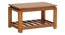 Sawyer  Coffee Table (PROVINCIAL TEAK Finish) by Urban Ladder - Rear View Design 1 - 896351
