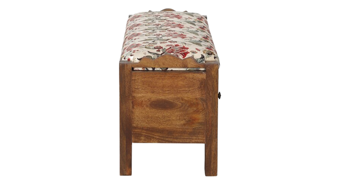 Mildred Bench (Natural Oak Finish) by Urban Ladder - Design 1 Side View - 896374