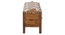 Mildred Bench (Natural Oak Finish) by Urban Ladder - Design 1 Side View - 896374