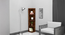 Faral  Bookshelf (Brown Finish) by Urban Ladder - Design 1 Side View - 896375