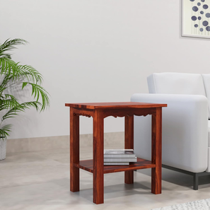 Bedside Tables In Ghaziabad Design Roswell Solid Wood Bedside Table in Natural Finish