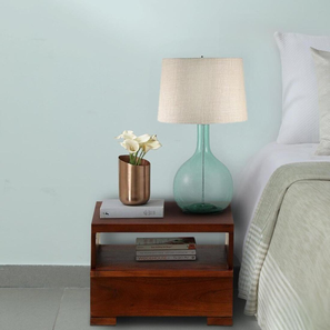 globally indian Twain Solid Wood Bedside Table in Natural Finish-picture-10