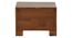 Eliot   Bedside   Table (Natural Finish) by Urban Ladder - Design 1 Side View - 896406