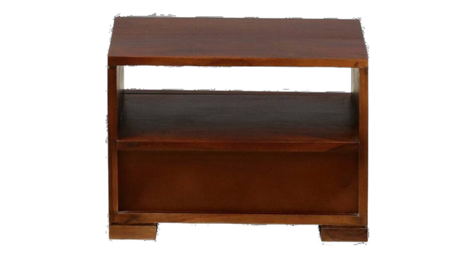 Twain  Bedside   Table (Natural Finish) by Urban Ladder - Design 1 Side View - 896407