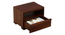 Twain  Bedside   Table (Natural Finish) by Urban Ladder - Ground View Design 1 - 896415