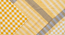Fonteyn Orange  Fabric   Bedsheet (Yellow, Double Size) by Urban Ladder - Ground View Design 1 - 897188
