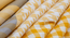 Fonteyn Orange  Fabric   Bedsheet (Yellow, Double Size) by Urban Ladder - Ground View Design 1 - 897190