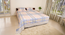 Cayman White  Fabric   Bedsheet (Double Size, Multicolor) by Urban Ladder - Rear View Design 1 - 897202