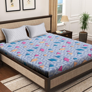 Bedsheets In Bangalore Design Olive TC Cotton Blend King Size Bedsheet